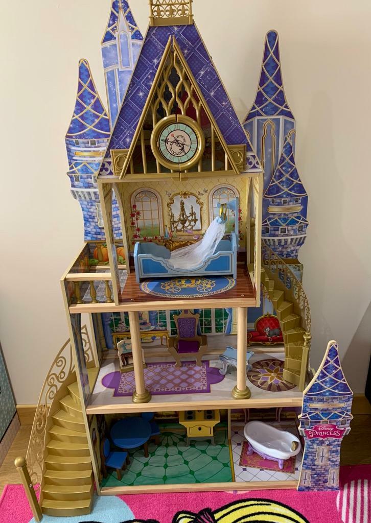 wooden disney princess castle